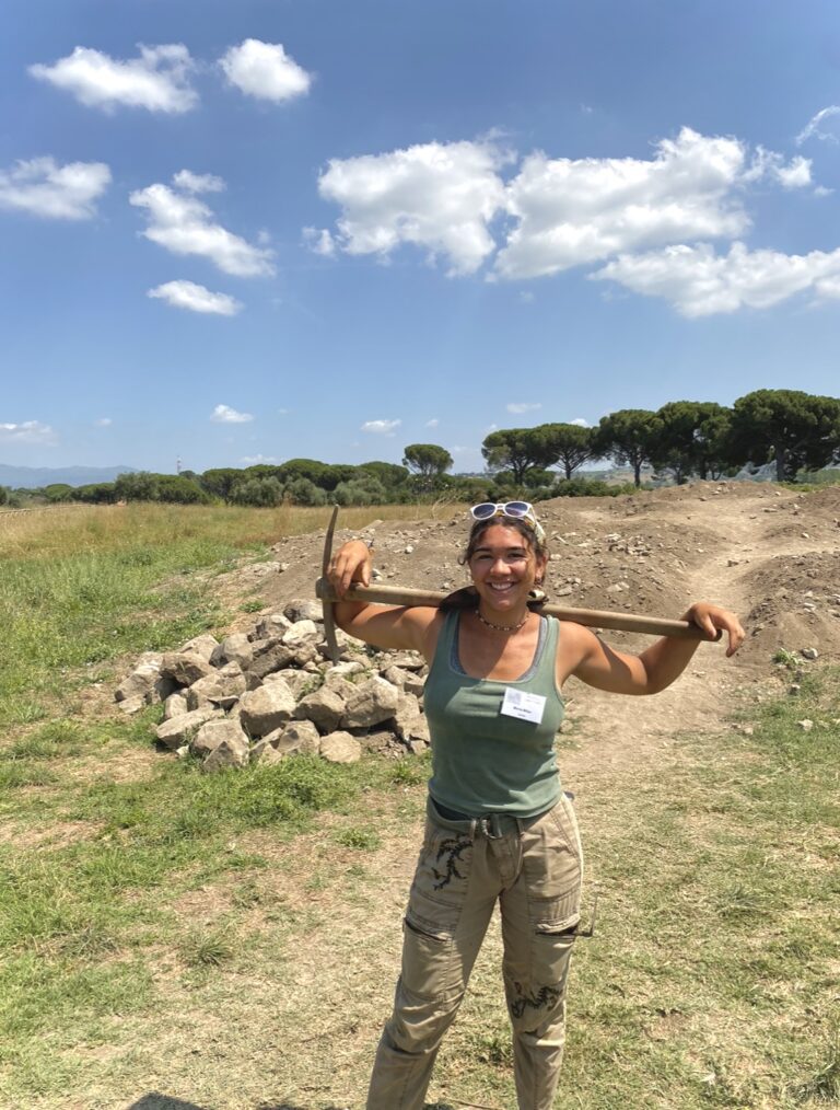 A student’s archeological summer in Rome