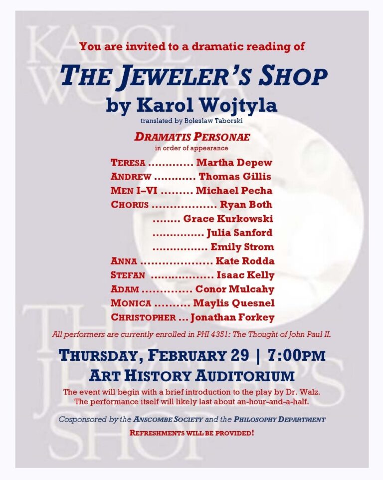 The faces behind JPII’s “The Jeweler’s Shop”
