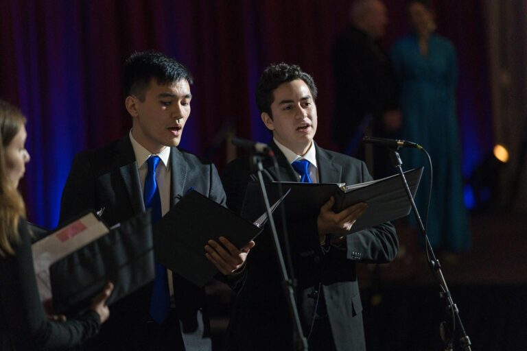 UD Chorale Earns $9,000 bid at CPLC Bishop’s Dinner